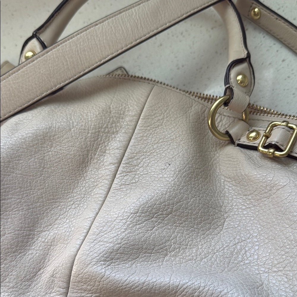 Coach Cream Leather Handbag - Picture 5 of 5